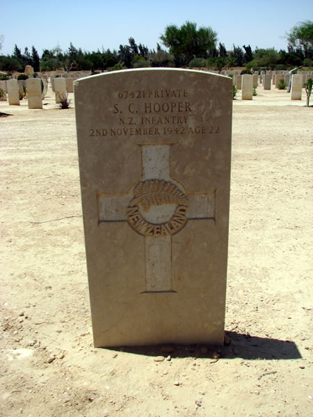 Stanley Charles Hooper's grave