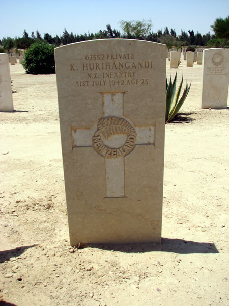 Kapu Hurihanganui's grave