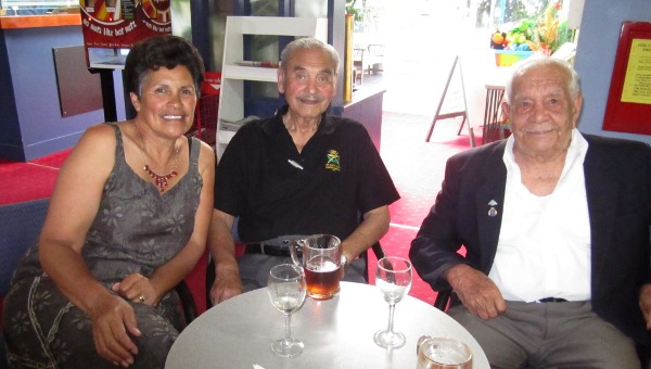 Ida Te Pou, Bob Gillies and Aubrey Balzer, Taupō 2010