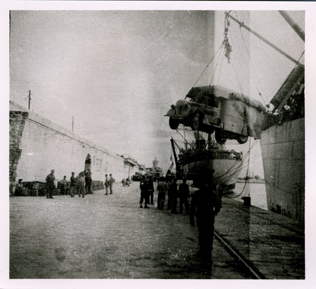 Te Rau Aroha disembarking