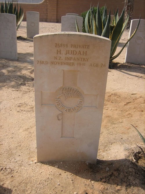Henry Judah's grave