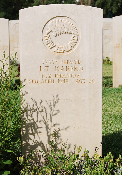 Jack Kareko's grave