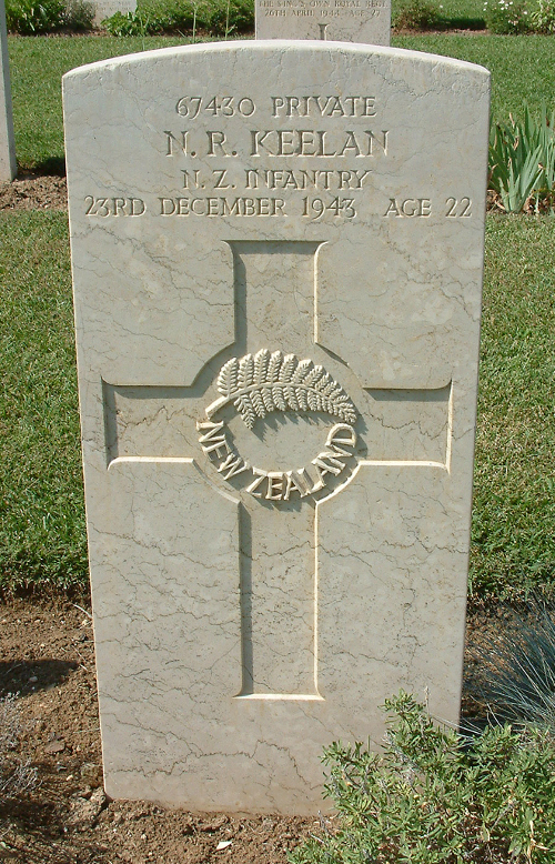 Noema Rapoi Keelan's grave