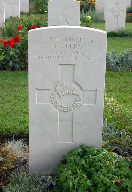 Te Ua Keepa's grave