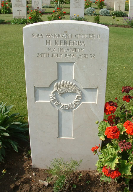 Hitini Kereopa's grave