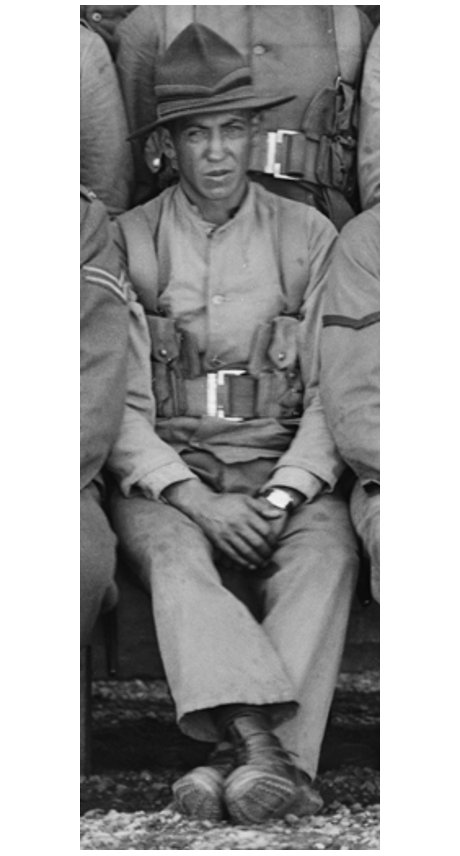 Barney Manawatu of D Company