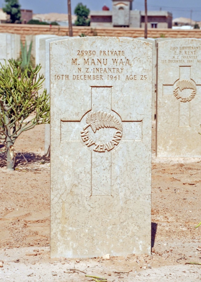 Morgan Manu Waa's grave
