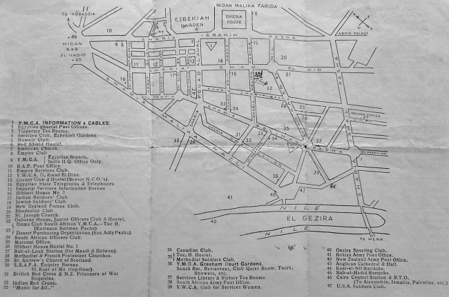 Cairo Wallet Map For Our Soldiers