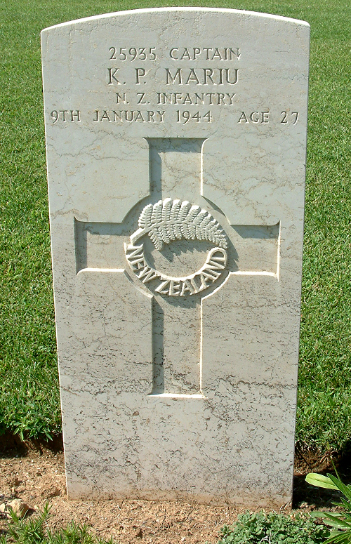 Kereti Mariu's grave