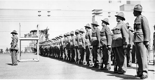 Guard of honour at Centennial Exhibition