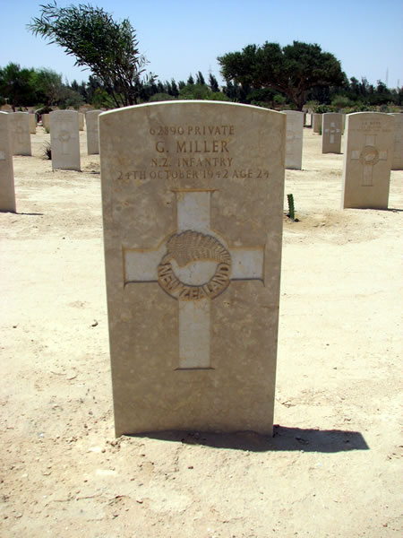 George Miller's grave