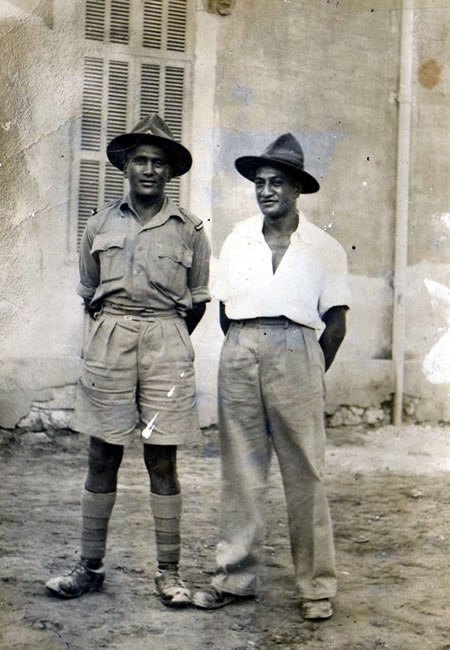 Mitai Simmonds and Jack Manihera