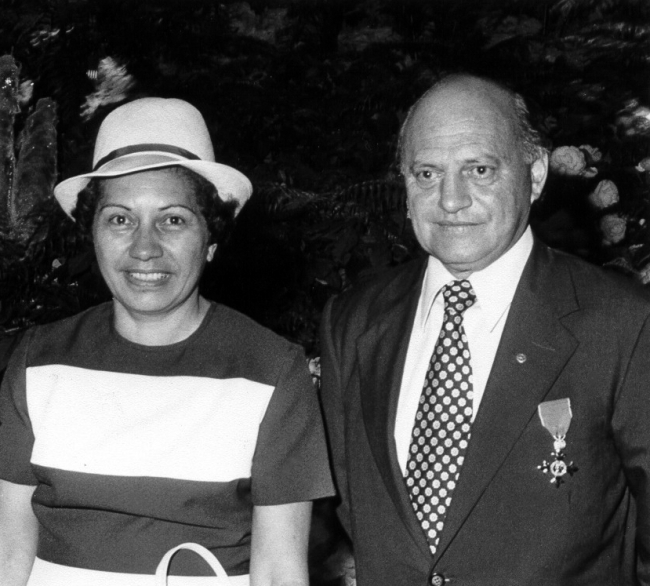 Harry Dansey and wife