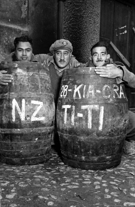 Muttonbird barrels, Christmas 1944
