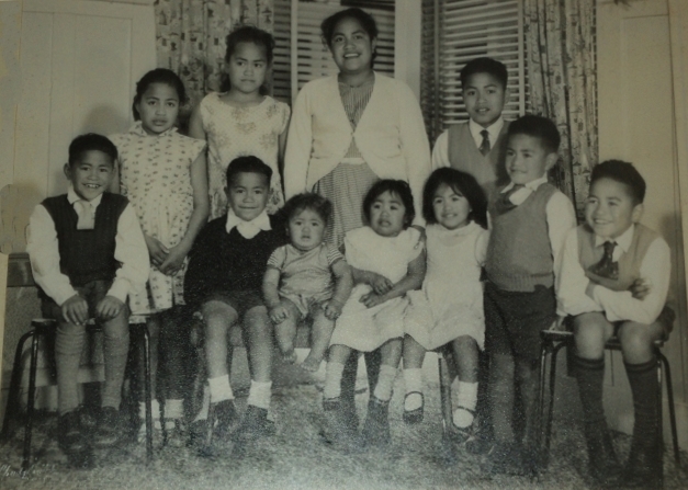 Patrick Wright's children in Te Kuiti
