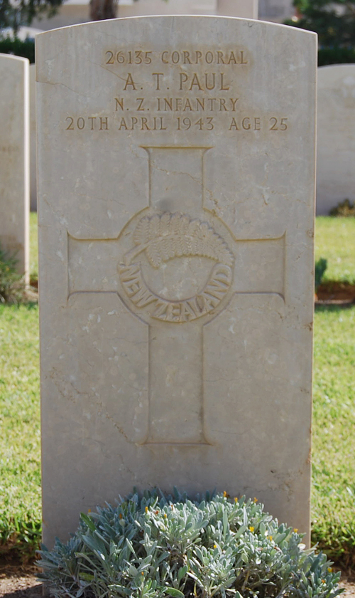 Alexander Paul's grave