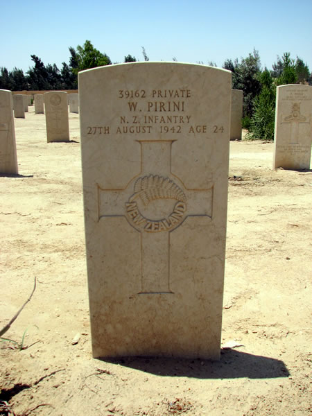 Waha Pirini's grave