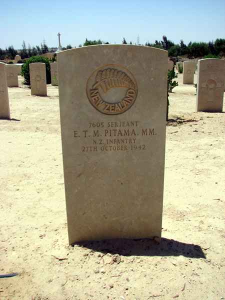 Eutahi Tahu Mataa Pitama's grave
