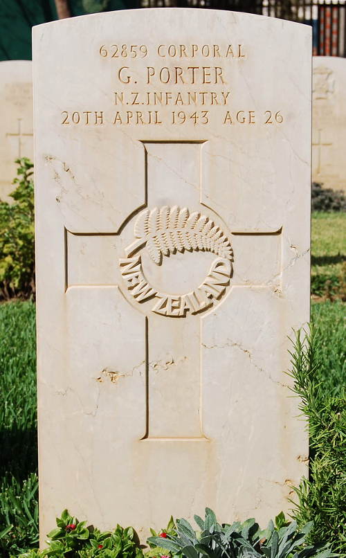 George Porter's grave