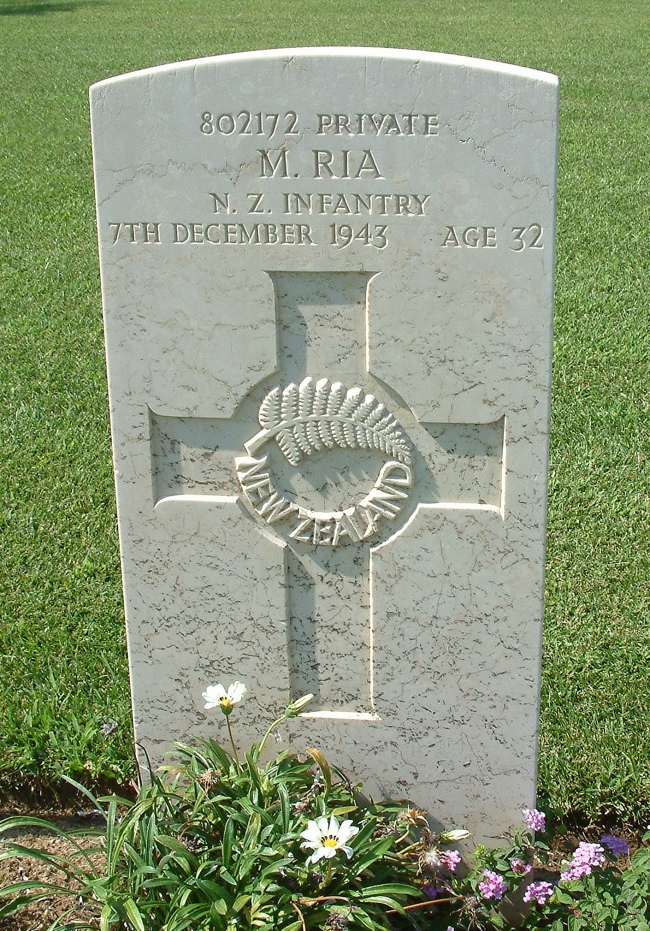 Taha Ria's grave