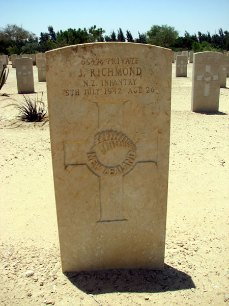 John Richmond's grave