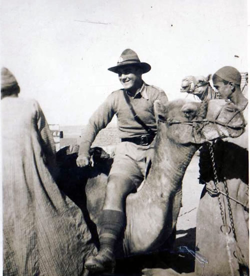 Bully Jackson on camel