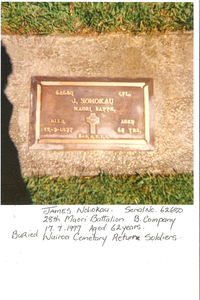 James Nohokau