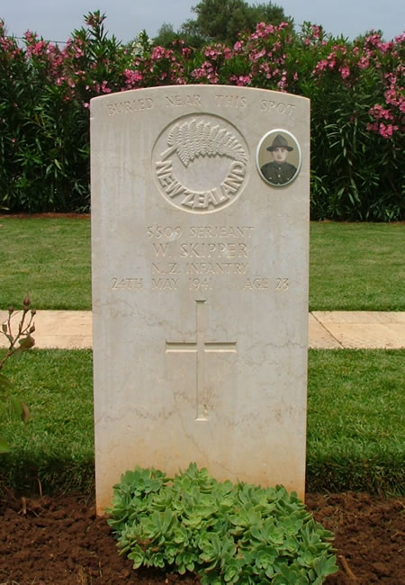 William Skipper's grave