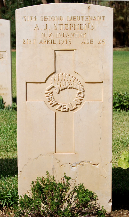 Andrew Stephen's grave