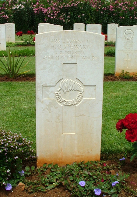 Horton Oliphant Stewart's grave