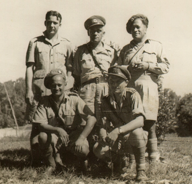 Officers of the Battalion