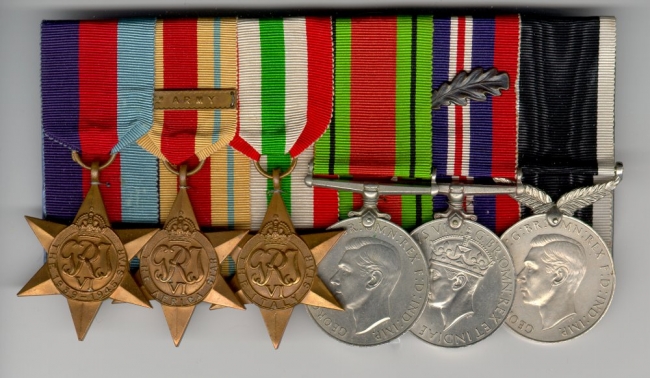 War medals