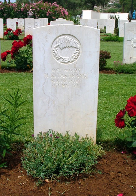 Hakaraia Korako Takarangi's grave