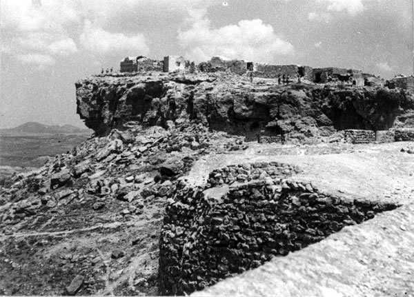 The pinnacle of Takrouna 