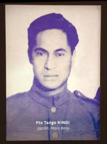 Private Tango KingI #  39086 -2nd Echelon NZEF - B Company
