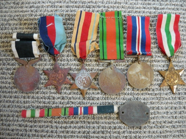 Ted's medals or lack there of!