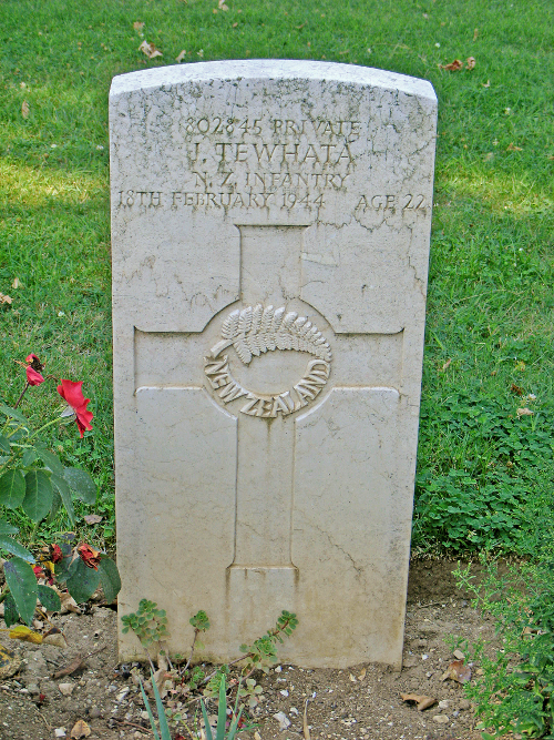 James Te Whata's grave