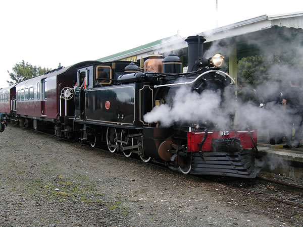 Train at launch of Nga Tama Toa, 2008