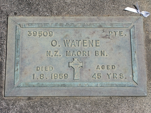 Private O WATENE 39509