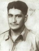 Head and shoulders portrait of a soldier