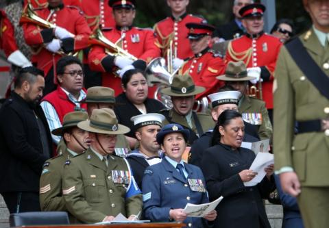 The chorus - closing ceremony