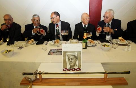 Toasting the occassion
