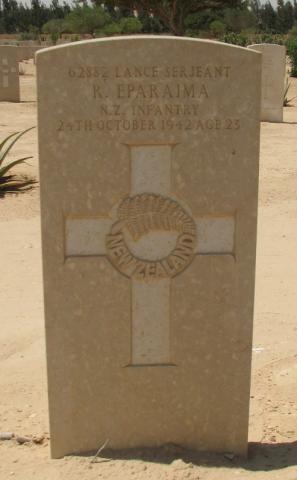 Rangawhenua Eparaima's grave