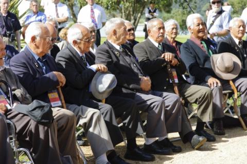 Veterans at Waitangi