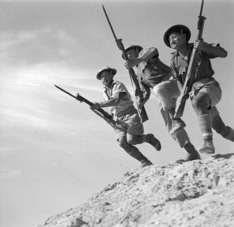 Training in the Western Desert