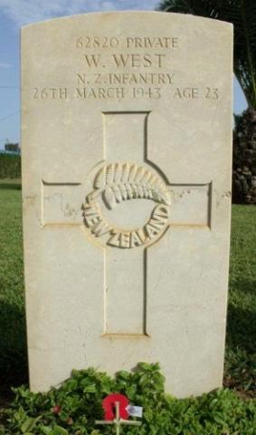 Ringa Herewini's grave
