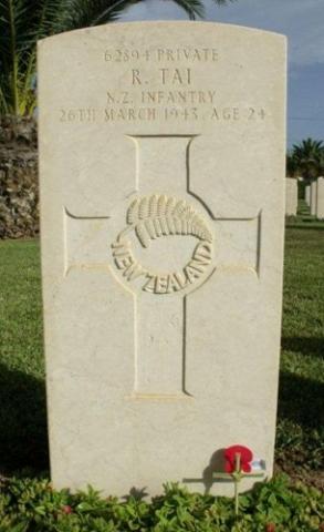 Reginald Tai's grave