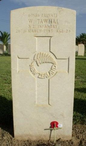 Whakapuru Tawhai's grave