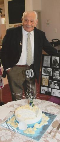 Aubrey Balzer 90 years old.