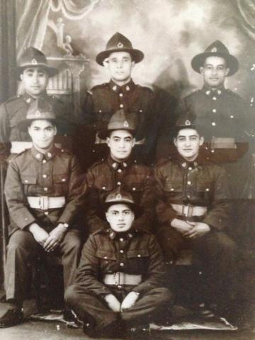 B Company soldiers